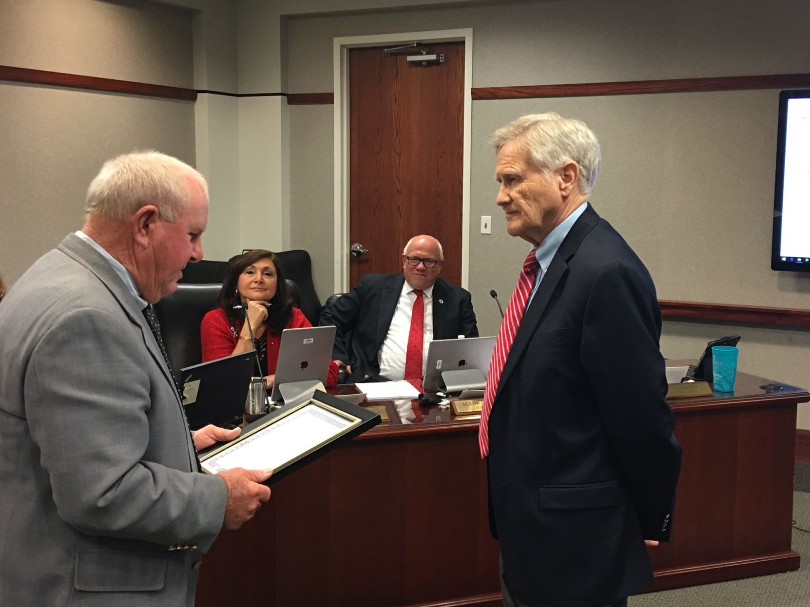 Andrews honored by DeSoto supervisors